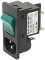 Schurter 6135 C324f100c0 0210 Power Entry Module Male 10a 