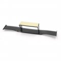 Uxcell Black Plastic Adhesive Tail Rear Spoiler Wing Body Decoration For Car Vehicle