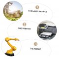 Healeved 8 Pcs Motor Bracket Dc Gears Mount Geared Car Fixed Black Toilet Flush Button Holder For Stepper Diy Parts Motor