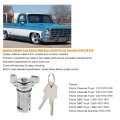Auto Ignition Cylinder Lock Switch Abs Material 2 Keys Set For C10 C20 C30 Ideal Replacement Old Locks