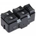Ocpty Front Left Power Window Switch Fits 2000-2005 For Chevrolet Impala All Trims Engine Types 2002-2003 Buick Rendezvous