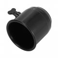 X Autohaux 2pcs Universal Trailer Hitch Ball Cover With Knob Waterproof Dustproof 50mm Id Black For Car Truck Rv Boat