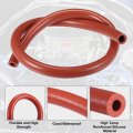 Uxcell Silicone Vacuum Tubing Hose Line Automotive Engine Air Intake Pipe Red Id 14mm 3 28ft Length
