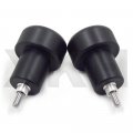 Smt-black No Cut Frame Slider Compatible With 98-02 Kawasaki Zx6r 1998-2003 Zx9r 2001-2004 Zx12r B075vm22zh