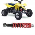 Motorcycle Shock Absorber 250mm 9 8in Front Rear With Red Spring Universal For 50cc To 125cc Dirt Pit Bike Atv Go Kart