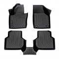Cartist Floor Mats Custom Fit For Volkswagen Vw Jetta 2012-2018 All Weather Liner Front 2nd Row Car Carpet Protection Tpe 