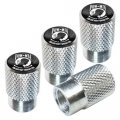 Tricktoppers Polhed Silver Billet Knurled Aluminum Tire Wheel Valve Stem Dust Caps For Cars Trucks Trailers Suv S Rv S