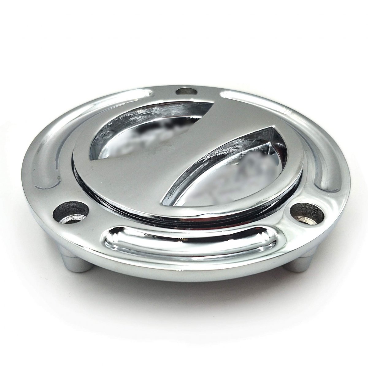 Httmt Mt249-057a- Chrome Keyless Gas Cap Twist Off Fuel Tank For Yzf R6 All Years
