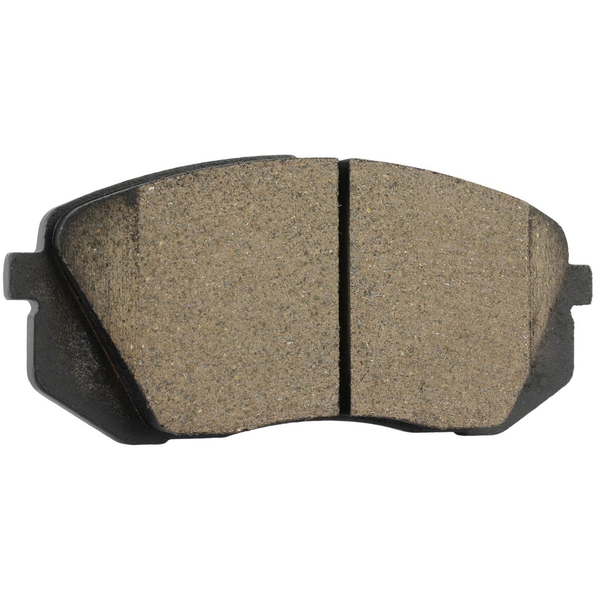 Front D1295 Ceramic 4pcs W Hardware Disc Brake Pad Set