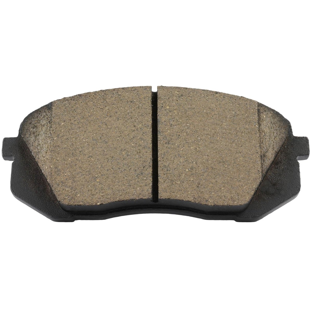 Front D1295 Ceramic 4pcs W Hardware Disc Brake Pad Set