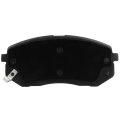 Front D1295 Ceramic 4pcs W Hardware Disc Brake Pad Set