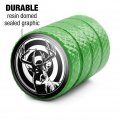 Deer Target Illustration Valve Stem Caps For Tire Rim Wheel Aluminum Green