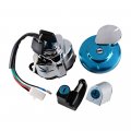 Ignition Switch Gas Cover Keys Kit Compatible With Honda Shadow Vlx 600 Vt600 Vt400 750 400