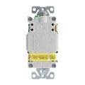 Eaton Gfci Self-test 15a -125v Tamper Resistant Duplex Receptacle With Standard Size Wallplate Brown