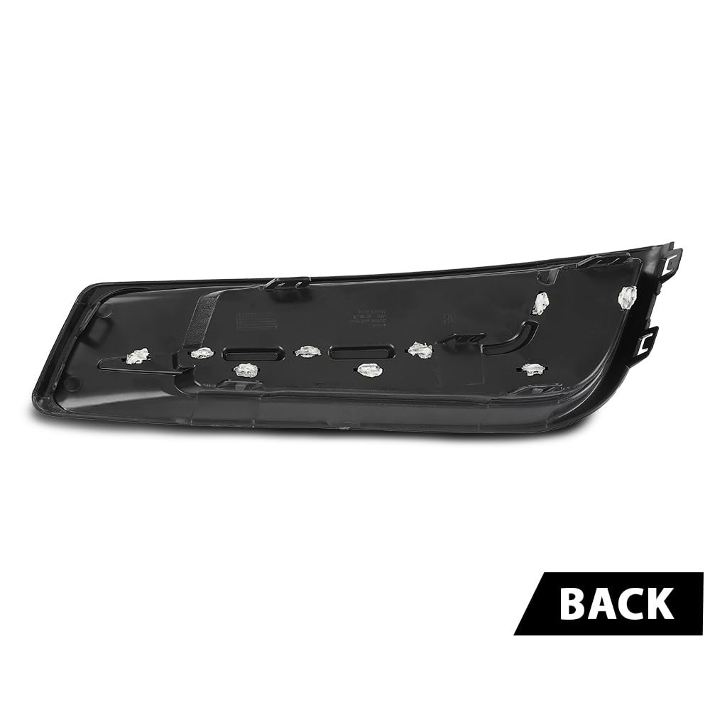 Rh Right Fog Light Cover For Cadillac Xts 2013-2017 Gm1039153 20901631 Chrome Black