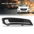 Rh Right Fog Light Cover For Cadillac Xts 2013-2017 Gm1039153 20901631 Chrome Black