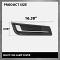 Rh Right Fog Light Cover For Cadillac Xts 2013-2017 Gm1039153 20901631 Chrome Black