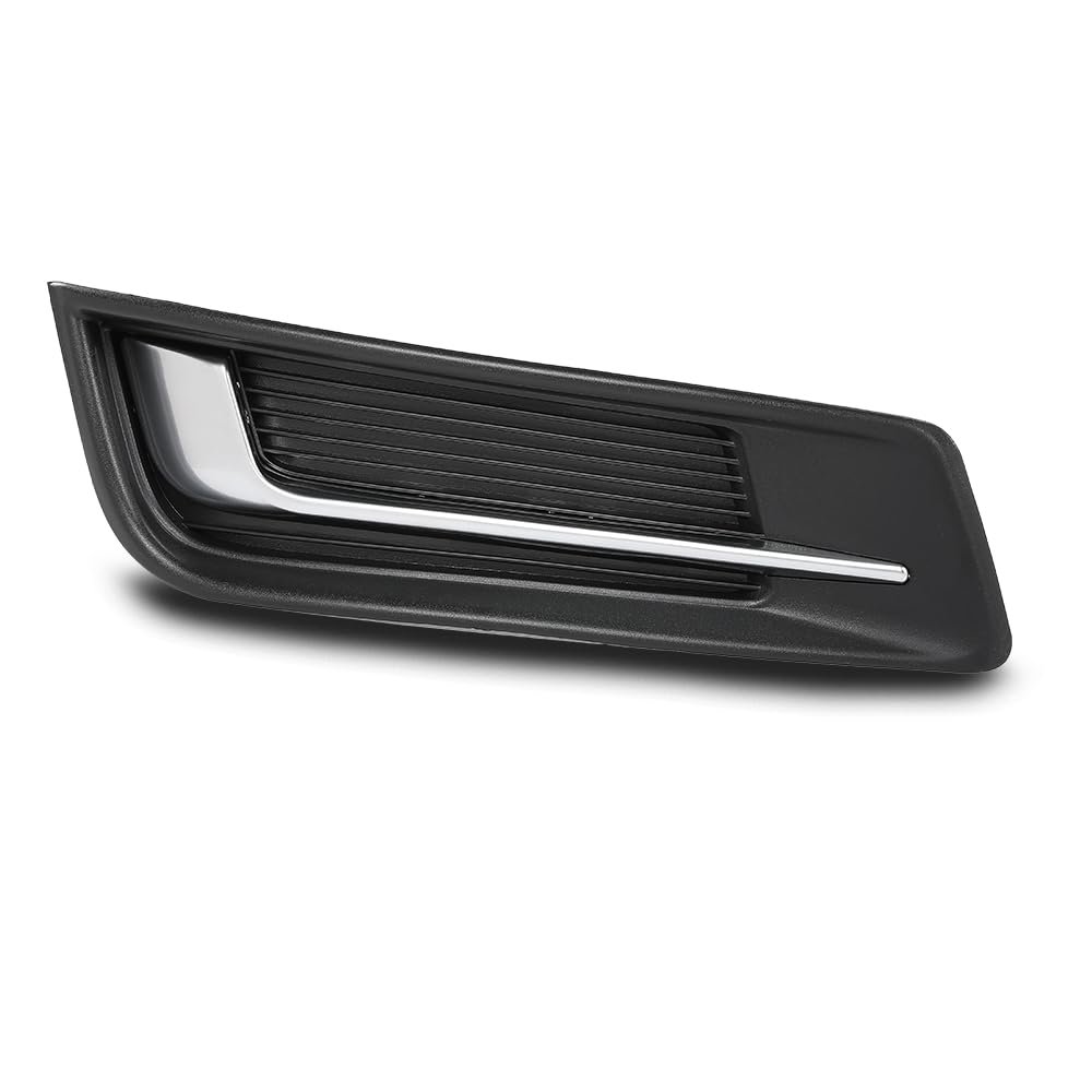 Rh Right Fog Light Cover For Cadillac Xts 2013-2017 Gm1039153 20901631 Chrome Black