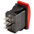 Contura Ii Soft Red 12 Volt 20 Amp On Off Rocker Switch Both Positions Are Fixed 