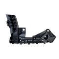 Front Bumper Cover Bracket Driver Side For Subaru Impreza 2024 2025 Plastic Replacement Su1042126 And 57707fn111 Black Standard 