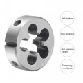 Uxcell Round Threading Dies 11 16 -20 Un Alloy Tool Steel Machine Thread Repair Hand