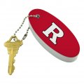 Graphics More Rutgers Scarlet Knights Logo Floating Keychain Oval Foam Fishing Boat Buoy Key Float