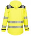 Portwest Pw365 Men S Hi Vis Reflective Waterproof 3-in-1 Jacket Safety Yellow Black 3x-large