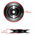 Caltric Deck Spindle Blade Belt Pulley Kit Compatible With John Deere La130 La165