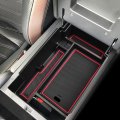 Center Console Organizer Tray For Nissan Pathfinder Accessories 2022 2023 2024 R53 Interior Secondary Armrest Storage Glove Box 