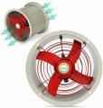 Renviery 12 Inch Explosion Proof Exhaust Fan 2280m3 H 62db Paint Booth Silent Ventilation Fans For Warehouse Workshop 