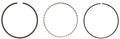 Sealed Power E-551x Economy Piston Ring Set