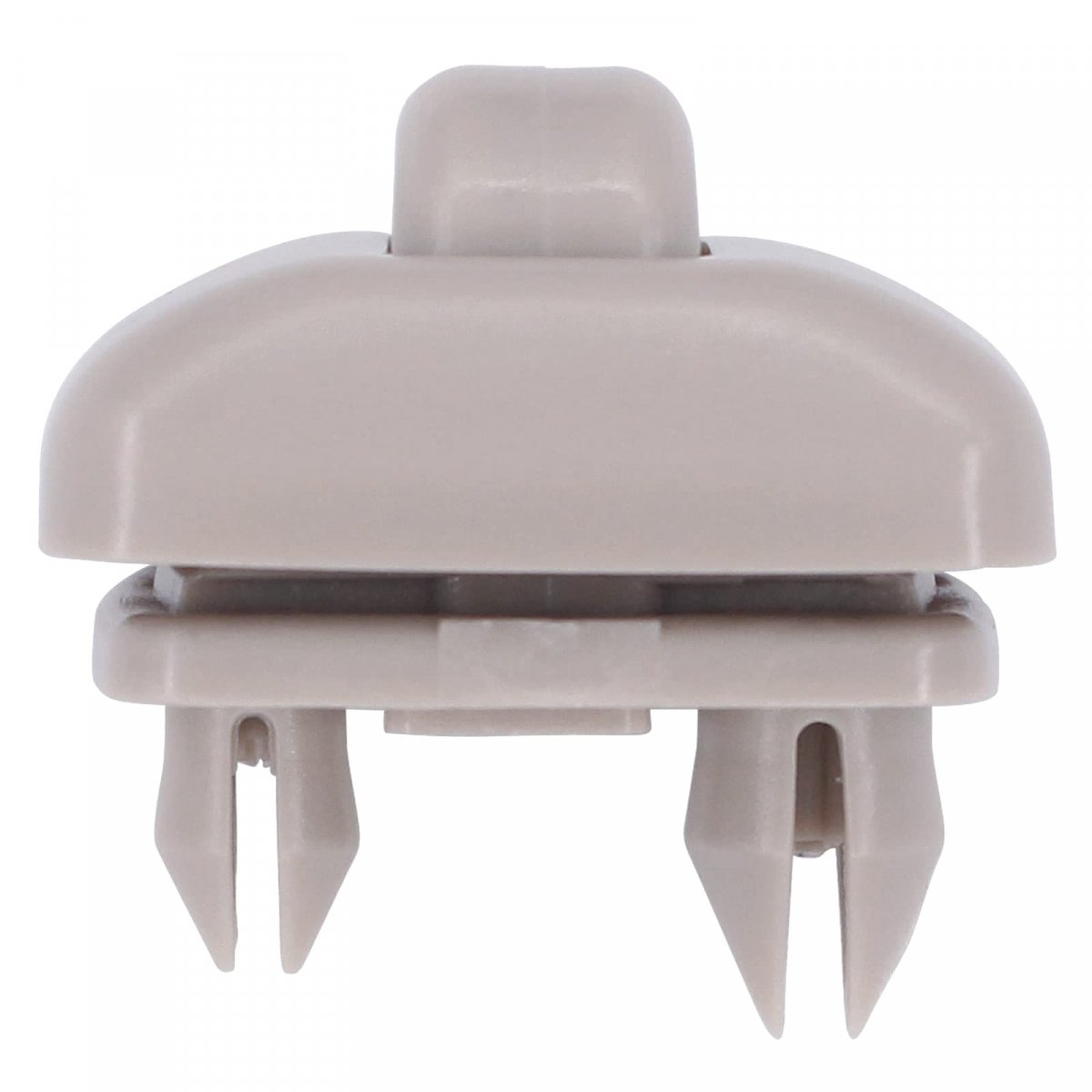 Pack Of 2 Beige Sun Visor Clip Replacement Retainer