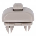 Pack Of 2 Beige Sun Visor Clip Replacement Retainer