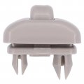 Pack Of 2 Beige Sun Visor Clip Replacement Retainer