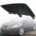 Waltyotur Front Driver Left Side Bumper Fog Light Lamp Cover Trim Grille Replacement For Sentra 2016-2018 Ni1038142 622574af0b