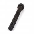 Uxcell M4 X 40mm Carbon Steel Full Thread Hex Socket Cap Head Screws Bolts Black 50 Pcs