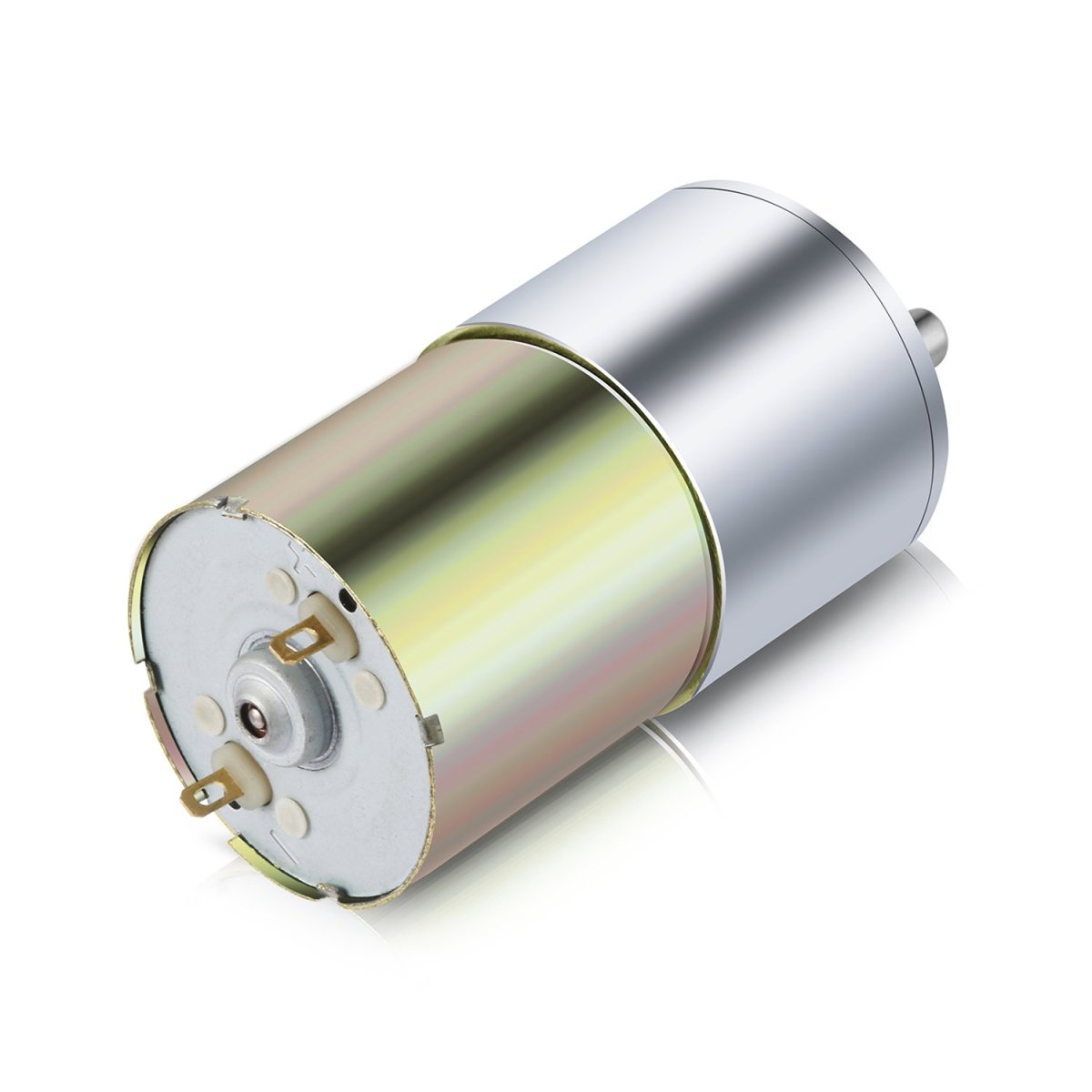 Dc 12v 200rpm Gear Motor High Torque Electric Micro Speed Reduction Geared With Eccentric D Shaped Output Shaft And 37mm