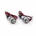 Httmt- Motorcycle Handlebar Led Turn Signal Lights Grip Bar End Side Marker Indicators P N Xh5032-sr