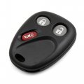 X Autohaux 2pcs 3 Buttons Keyless Entry Remote Fob Key Shell Case For Cadillac Chevrolet Gmc Hummer Replacement 21997127