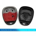 2pcs 3 Buttons Keyless Entry Remote Fob Key Shell Case For Cadillac Chevrolet Gmc Hummer Replacement 21997127