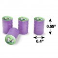 Pair Of Blue Footed Boobies Tire Rim Wheel Aluminum Valve Stem Caps