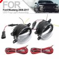 Led Fog Light Assembly For 2005-2023 Ford Fiesta Mustang Focus Explorer Ranger Freestyle Switchback Amber White Drl Turn Signal