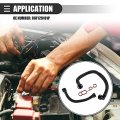 Motoforti Crankcase Vent Valve Breather Hose Kit Pcv Pressure Control For Audi A3 2006-2008 Plastic With No 06f129101p Black 1