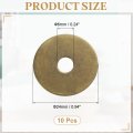 10pcs Cabinet Knob Backplate 0 94 Inch Round Shape Brass Washers Classical Furniture Decoration Gasket For Drawer Cupboard