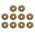 10pcs Cabinet Knob Backplate 0 94 Inch Round Shape Brass Washers Classical Furniture Decoration Gasket For Drawer Cupboard
