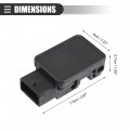 Motoforti Map Manifold Air Pressure Sensor Absolute Replacement For Dodge B150 1992-1994 Plastic No 56026770 Black