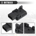Motoforti Map Manifold Air Pressure Sensor Absolute Replacement For Dodge B150 1992-1994 Plastic No 56026770 Black