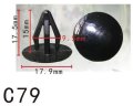 Autobahn88 Trunk Spring Clip Compatible With Honda Accord Civic Oem 38529689a6300 91515sm4003 Pack Of 20