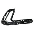 Daytime Running Light Bezel For Hyundai Elantra 2017 2018 Passenger Side Front Outer Plastic With Chrome Strip Sedan Hy1039126 
