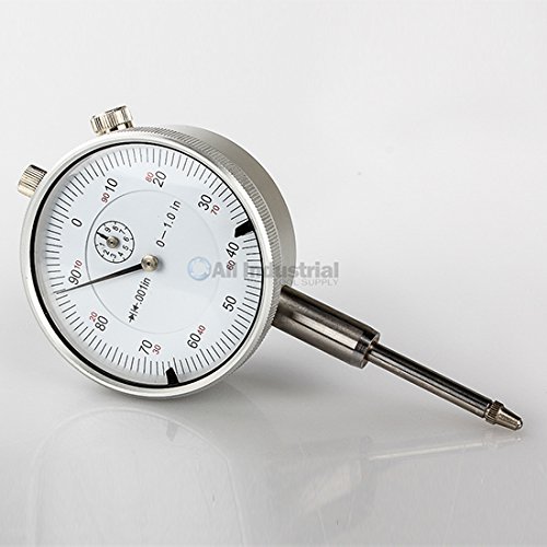 Triton 1 Dial Indicator 0 Graduation Travel Lug Back White Face
